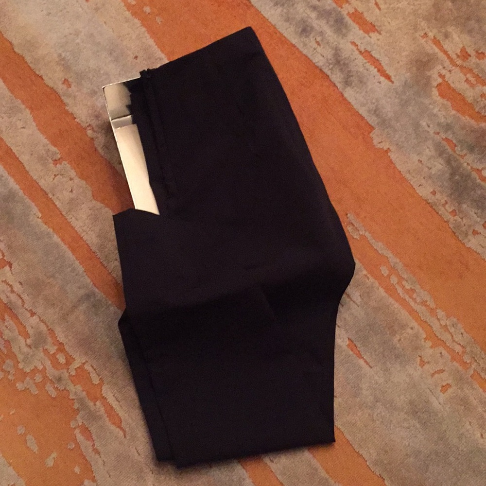 Black pants got them as a present but small on me